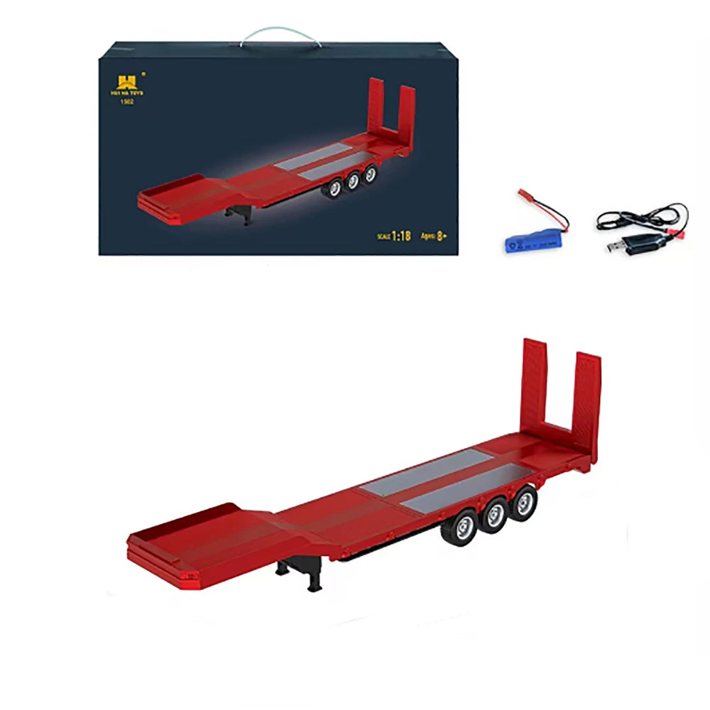 Huina 1501 + 1502 RC - Scania 770S - Lastbil + Släp (2025 Model)